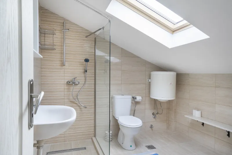 loft shower room